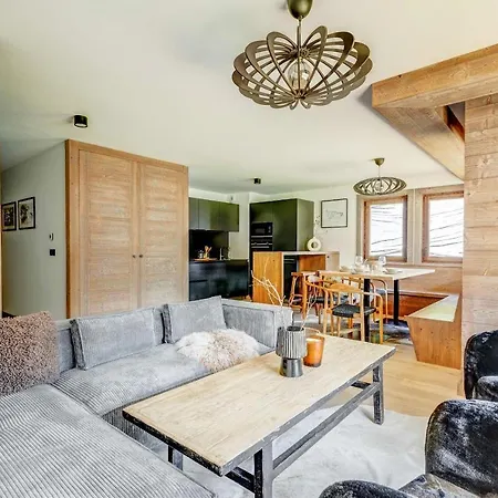 4-room With Garden, Gym And Shared Megeve