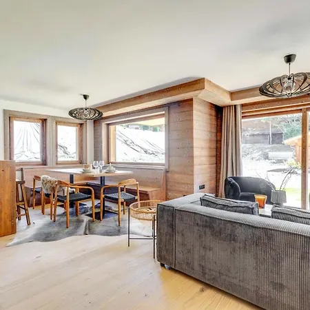 4-room With Garden, Gym And Shared Megeve