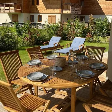4-room With Garden, Gym And Shared * Megeve